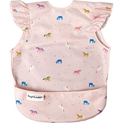 Tiny Twinkle Babero impermeable para bebé, (Unicornio Confeti 6-24 meses) Tiny Twinkle Babero impermeable para bebé, (Unicornio Confeti 6-24 meses)