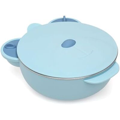 Kiokids Recipiente Térmico Para Alimentos En Acero Inoxidable Azul Kiokids Recipiente Térmico Para Alimentos En Acero Inoxidable Azul