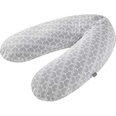 Rotho Babydesign Almohada de lactancia Multi, 190 x 35 cm, Desde 0 meses, Lavable a máquina, Hipoalergénica, Seashell Shape Rotho Babydesign Almohada de lactancia Multi, 190 x 35 cm, Desde 0 meses, Lavable a máquina, Hipoalergénica, Seashell Shape