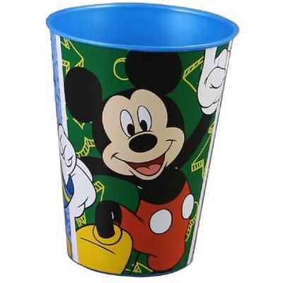 Cartoon Vaso para niños de plástico reutilizable 260 ml BPA Free (Mickey Mouse) Cartoon Vaso para niños de plástico reutilizable 260 ml BPA Free (Mickey Mouse)