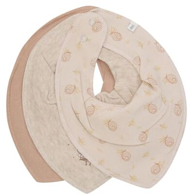 Pippi Bandana Bib Uni -AOP (3 unidades) Pippi Bandana Bib Uni -AOP (3 unidades)