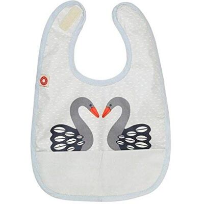 Franck & Fischer Eat Cisne Babero, unisex, color gris Franck & Fischer Eat Cisne Babero, unisex, color gris