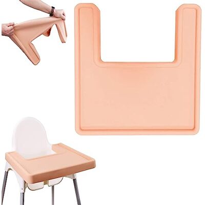 ZAWR Mantel Silicona para Silla Alta,Mantel Individual de Silicona para bebé de Cubierta Completa Compatible Silla Alta IKEA Antilop,Apto para lavavajillas, Bandeja de trona sin BPA Adecuado (Color) ZAWR Mantel Silicona para Silla Alta,Mantel Individual de Silicona para bebé de Cubierta Completa Compatible Silla Alta IKEA Antilop,Apto para lavavajillas, Bandeja de trona sin BPA Adecuado (Color)
