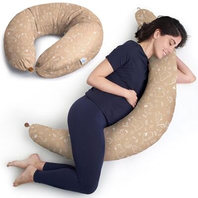 Niimo ® Almohada Embarazada y Lactancia – 2 en 1 Multiposición para Dormir Niimo ® Almohada Embarazada y Lactancia – 2 en 1 Multiposición para Dormir