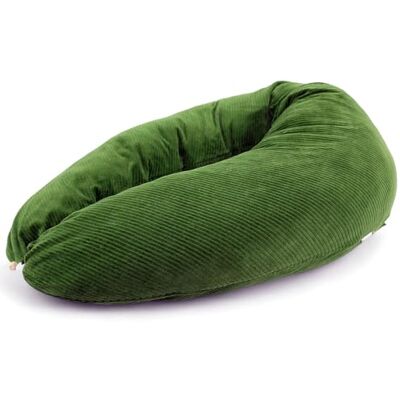 HOBEA-Germany Almohada de Lactancia 190 cm x 76 cm XXL Almohada de Embarazo Almohada para Dormir de Lado con Funda de algodón orgánico (Pana Verde Musgo) HOBEA-Germany Almohada de Lactancia 190 cm x 76 cm XXL Almohada de Embarazo Almohada para Dormir de Lado con Funda de algodón orgánico (Pana Verde Musgo)