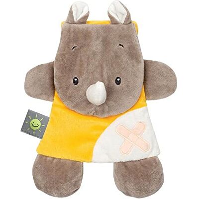 Nattou Doudou térmico calmante con forma de Rinoceronte con bolsa de gel extraíble, Budiezzz, 19 × 2.5 × 25 cm, A partir de 0 meses, Marrón/Amarillo Nattou Doudou térmico calmante con forma de Rinoceronte con bolsa de gel extraíble, Budiezzz, 19 × 2.5 × 25 cm, A partir de 0 meses, Marrón/Amarillo