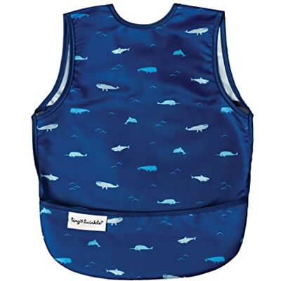 Tiny Twinkle Babero impermeable para bebé, (Ocean Life 6-24 meses) Tiny Twinkle Babero impermeable para bebé, (Ocean Life 6-24 meses)