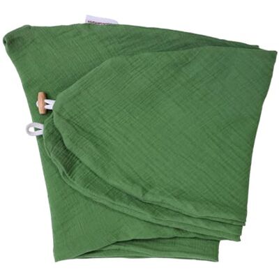 HOBEA-Germany Funda de Almohada de Lactancia para Cojines de Lactancia 190cm diseños (Muselina Matcha) HOBEA-Germany Funda de Almohada de Lactancia para Cojines de Lactancia 190cm diseños (Muselina Matcha)