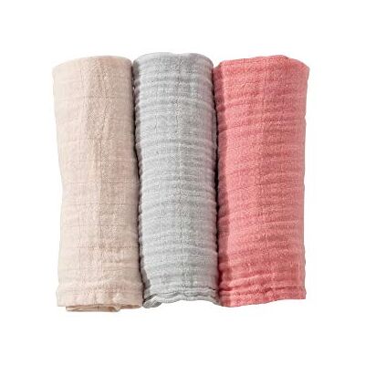 Kinousses Pañuelo Pastel X3 Rosa 3 Unidades Kinousses Pañuelo Pastel X3 Rosa 3 Unidades