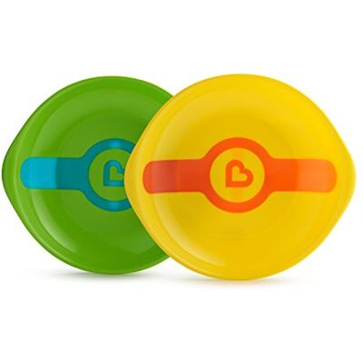 Munchkin Platos para niños pequeños, 2 unidades Munchkin Platos para niños pequeños, 2 unidades