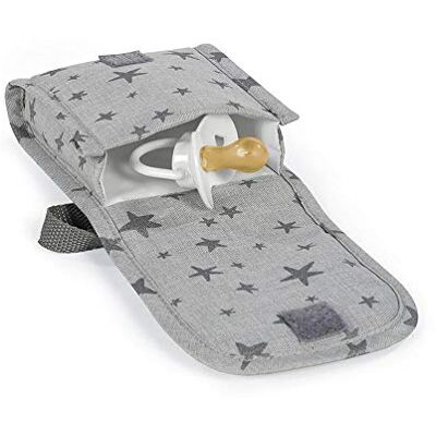 Walking Mum Inpiration, Funda Chupete, Color Gris Walking Mum Inpiration, Funda Chupete, Color Gris