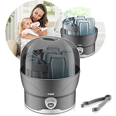 Reer VapoMat S Esterilizador, esteriliza hasta 6 biberones en solo 10 minutos Reer VapoMat S Esterilizador, esteriliza hasta 6 biberones en solo 10 minutos