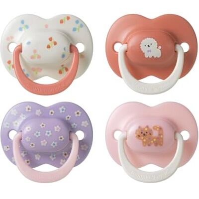 Tommee Tippee Chupete Ultimate Fit, 6-18 meses, Pack de 4, Tetina ortodóntica para bebés, Tetina simétrica, Silicona 100% sin BPA, Colección Club de niños Tommee Tippee Chupete Ultimate Fit, 6-18 meses, Pack de 4, Tetina ortodóntica para bebés, Tetina simétrica, Silicona 100% sin BPA, Colección Club de niños
