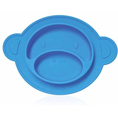 Nuby - Miracle Mat - Silicona - Azul - Baby Plate Nuby - Miracle Mat - Silicona - Azul - Baby Plate