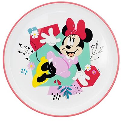 Stor PLATO ANTIDESLIZANTE PREMIUM BICOLOR MINNIE MOUSE BEING MORE MINNIE Stor PLATO ANTIDESLIZANTE PREMIUM BICOLOR MINNIE MOUSE BEING MORE MINNIE