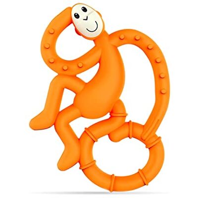 MATCHSTICK MONKEY Teether, Orange Monkey, 3 Months Old+ MATCHSTICK MONKEY Teether, Orange Monkey, 3 Months Old+
