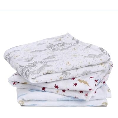 aden + anais Cuadrados de Muselina 100% algodón, paños Multiusos para bebés para niñas y niños, 70 x 70 cm, Juego de Lactancia Ideal para recién Nacidos y bebés, Ducha, Paquete aden + anais Cuadrados de Muselina 100% algodón, paños Multiusos para bebés para niñas y niños, 70 x 70 cm, Juego de Lactancia Ideal para recién Nacidos y bebés, Ducha, Paquete