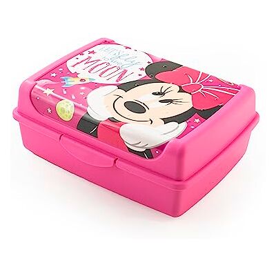 Lulabi Minnie Cosmo Fiambrera de polipropileno, 17 x 13 x 6,5 cm Lulabi Minnie Cosmo Fiambrera de polipropileno, 17 x 13 x 6,5 cm