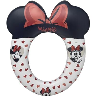 Cartoon Reductor WC Minnie Disney para niños, asiento reductor de agua universal, 35 x 30 cm, ergonómico y cómodo, fácil de limpiar, apto a partir de 10 meses Cartoon Reductor WC Minnie Disney para niños, asiento reductor de agua universal, 35 x 30 cm, ergonómico y cómodo, fácil de limpiar, apto a partir de 10 meses