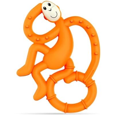 MATCHSTICK MONKEY Teether, Orange Monkey, 3 Months Old+ MATCHSTICK MONKEY Teether, Orange Monkey, 3 Months Old+