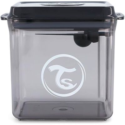 TWISTSHAKE Recipiente para Leche en Polvo 1700ml, Recipientes para Comida con Tapa Hermética, Contenedor Dispensador De Alimentos Sellados De Fórmula, Sin BPA, Negro TWISTSHAKE Recipiente para Leche en Polvo 1700ml, Recipientes para Comida con Tapa Hermética, Contenedor Dispensador De Alimentos Sellados De Fórmula, Sin BPA, Negro