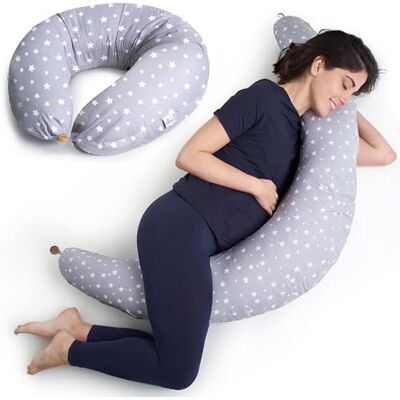 Niimo ® Almohada Embarazada y Lactancia – 2 en 1 Multiposición para Dormir Niimo ® Almohada Embarazada y Lactancia – 2 en 1 Multiposición para Dormir