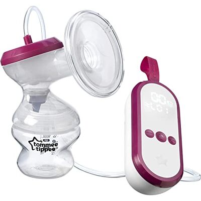 Tommee Tippee Electric Breast Pump, very quiet USB rechargeable and portable unit with Massage & express modes Tommee Tippee Electric Breast Pump, very quiet USB rechargeable and portable unit with Massage & express modes