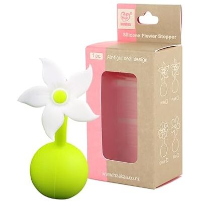 haakaa Tapón Flor de Silicona para Recolector de Leche Materna, Blanco – Cierre Hermético Antiderrames – Compatible con Recolectores – Desmontable, Fácil de Limpiar y Esterilizar – Sin BPA – haakaa Tapón Flor de Silicona para Recolector de Leche Materna, Blanco – Cierre Hermético Antiderrames – Compatible con Recolectores – Desmontable, Fácil de Limpiar y Esterilizar – Sin BPA –