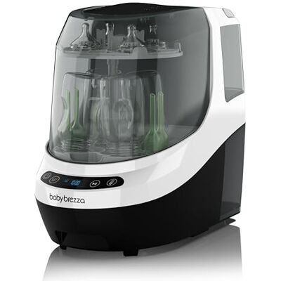 Baby Brezza Bottle Washer Pro Limpiador de Biberones Automático, Esterilizador y Secador 3 en 1 Lavado a Presión con 6 Modos de Limpieza Mayor Capacidad 4 Biberones y Accesorios Baby Brezza Bottle Washer Pro Limpiador de Biberones Automático, Esterilizador y Secador 3 en 1 Lavado a Presión con 6 Modos de Limpieza Mayor Capacidad 4 Biberones y Accesorios