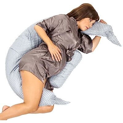 KOALA BABYCARE Cojin Lactancia Bebe y Almohada Embarazada para Dormir XXL Cojin Embarazada Multifuncion Almohada Lactancia con Funda Intercambiable 100% Algodón Desenfundable y Lavable KOALA BABYCARE Cojin Lactancia Bebe y Almohada Embarazada para Dormir XXL Cojin Embarazada Multifuncion Almohada Lactancia con Funda Intercambiable 100% Algodón Desenfundable y Lavable