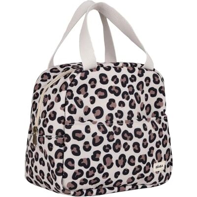 Béaba , Bolsa isotérmica para comidas de bebé/niños, Lunchbox, Mantiene caliente/frío, Gran capacidad 5L, Tejido impermeable, Bolsillo delantero, Material flexible, Leopard Clay Béaba , Bolsa isotérmica para comidas de bebé/niños, Lunchbox, Mantiene caliente/frío, Gran capacidad 5L, Tejido impermeable, Bolsillo delantero, Material flexible, Leopard Clay