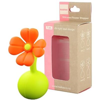 haakaa Tapón Flor de Silicona para Recolector de Leche Materna, Naranja – Cierre Hermético Antiderrames – Compatible con Recolectores – Desmontable, Fácil de Limpiar y Esterilizar – Sin BPA – haakaa Tapón Flor de Silicona para Recolector de Leche Materna, Naranja – Cierre Hermético Antiderrames – Compatible con Recolectores – Desmontable, Fácil de Limpiar y Esterilizar – Sin BPA –