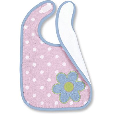 Sterntaler babero impermeable en esponja diseño Katharina la mariquita de lunares rosa Sterntaler babero impermeable en esponja diseño Katharina la mariquita de lunares rosa