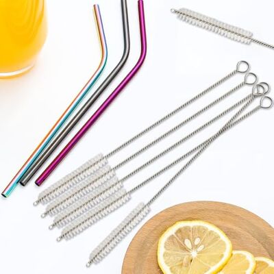 RAM ONLINE Ram® 10 cepillos de Nailon para Botellas de Leche, extralargos, Reutilizables, para Limpiar Botellas de Leche RAM ONLINE Ram® 10 cepillos de Nailon para Botellas de Leche, extralargos, Reutilizables, para Limpiar Botellas de Leche