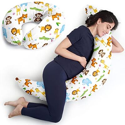 Niimo ® Almohada Embarazada y Lactancia – 2 en 1 Multiposición para Dormir Niimo ® Almohada Embarazada y Lactancia – 2 en 1 Multiposición para Dormir