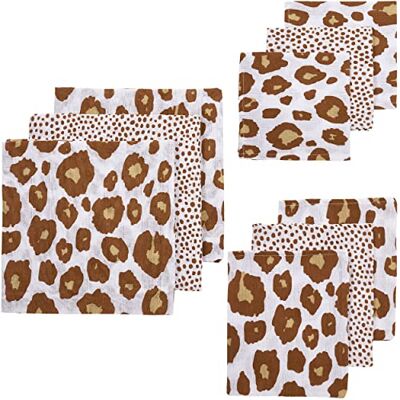 MEYCO Cheetah/Panther Set de 9 unidades, color marrón MEYCO Cheetah/Panther Set de 9 unidades, color marrón