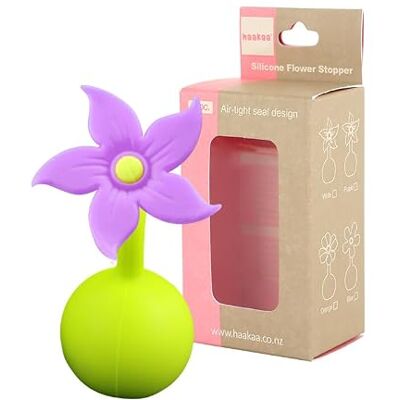 haakaa Tapón Flor de Silicona para Recolector de Leche Materna, Morado – Cierre Hermético Antiderrames – Compatible con Recolectores – Desmontable, Fácil de Limpiar y Esterilizar – Sin BPA – haakaa Tapón Flor de Silicona para Recolector de Leche Materna, Morado – Cierre Hermético Antiderrames – Compatible con Recolectores – Desmontable, Fácil de Limpiar y Esterilizar – Sin BPA –