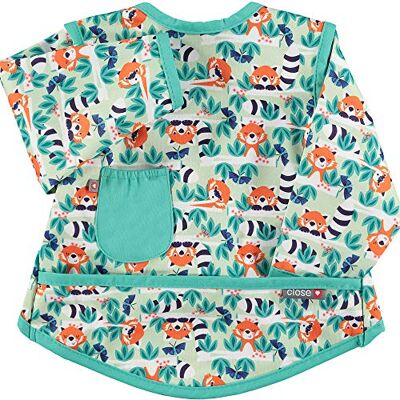 Close Baberos Impermeables de Manga Larga con Bolsillo 6 a 18 Meses, Unisex, Close Baberos Impermeables de Manga Larga con Bolsillo 6 a 18 Meses, Unisex,