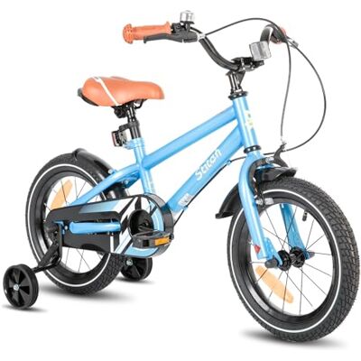 STITCH Bicicleta Infantil 16 Pulgadas Azul Claro para Niños y Niñas de 4, 5 6 y 7 Años Kids Bike con Estabilizadores y Frenos de Mano 85% Montada… STITCH Bicicleta Infantil 16 Pulgadas Azul Claro para Niños y Niñas de 4, 5 6 y 7 Años Kids Bike con Estabilizadores y Frenos de Mano 85% Montada…