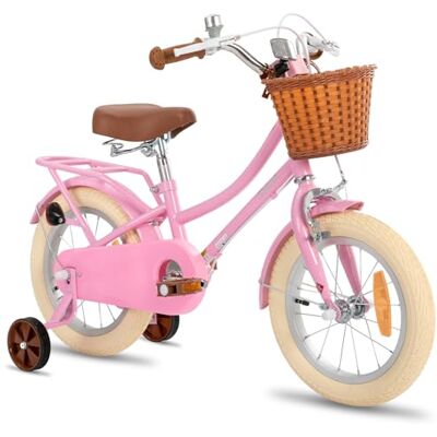 STITCH Bicicleta Infantil 14 Pulgadas Rosa Claro para Niñas y Niños de 3, 4, 5 y 6 Años Kids Bike con Canasta y Ruedas de Entrenamiento Bicicleta… STITCH Bicicleta Infantil 14 Pulgadas Rosa Claro para Niñas y Niños de 3, 4, 5 y 6 Años Kids Bike con Canasta y Ruedas de Entrenamiento Bicicleta…