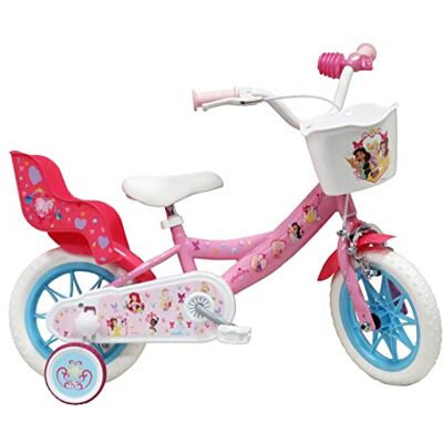 Disney Vélo Enfant 12' Princess Équipé de 1 Frein Bicicleta Infantil, Niñas, Rosa Disney Vélo Enfant 12' Princess Équipé de 1 Frein Bicicleta Infantil, Niñas, Rosa