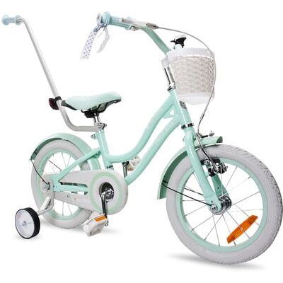 Sun Heart Bike Silver Moon Bicicleta niña 14" Menta Sun Heart Bike Silver Moon Bicicleta niña 14" Menta