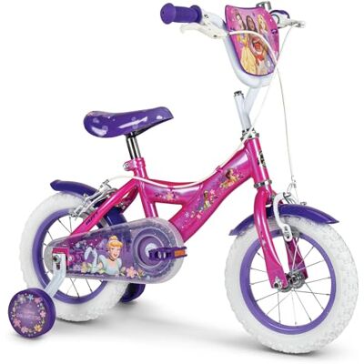 Huffy Disney Princess Bicicleta Infantil de 12 Pulgadas con Ruedas estabilizadoras, Marco de Acero, Freno de contrapedal Huffy Disney Princess Bicicleta Infantil de 12 Pulgadas con Ruedas estabilizadoras, Marco de Acero, Freno de contrapedal