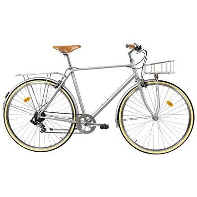 FabricBike Fabric City Classic-Bicicleta de Paseo (M-53cm, Classic Matte Grey Deluxe) FabricBike Fabric City Classic-Bicicleta de Paseo (M-53cm, Classic Matte Grey Deluxe)