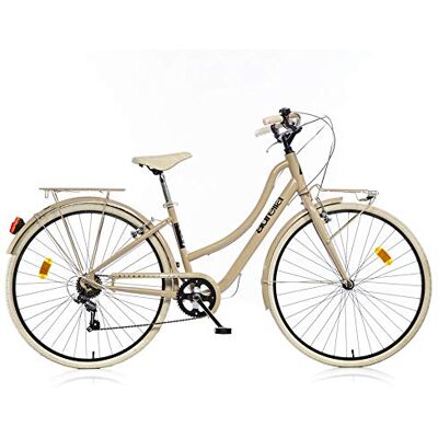 aurelia Bicicletta Da Donna 28" 1028std Street Bike Cappuccino 1028STD-Bicicleta de Mujer, Multicolor aurelia Bicicletta Da Donna 28" 1028std Street Bike Cappuccino 1028STD-Bicicleta de Mujer, Multicolor