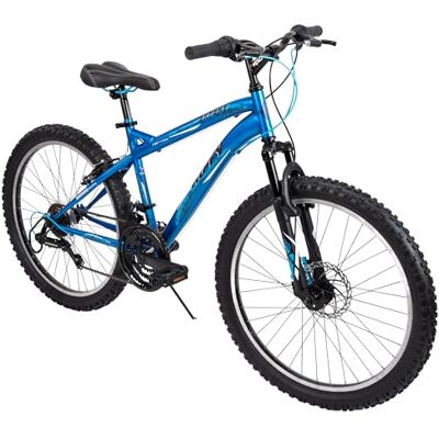 Huffy Bicicleta de montaña para niños de 24 Pulgadas, Azul, 8-12 años Huffy Bicicleta de montaña para niños de 24 Pulgadas, Azul, 8-12 años