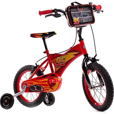 Huffy Cars Bicicleta de 14 Pulgadas, Color Rojo Huffy Cars Bicicleta de 14 Pulgadas, Color Rojo