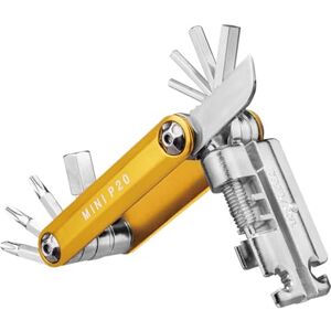 Topeak Mini herramienta P20, color dorado Topeak Mini herramienta P20, color dorado