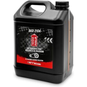 ERRECOM 1000 Miglia BKR 2104 Desengrasante de componentes de cadena de bicicleta para equipos ultrasónicos, fórmula concentrada y biodegradable, Bidón de 5 L ERRECOM 1000 Miglia BKR 2104 Desengrasante de componentes de cadena de bicicleta para equipos ultrasónicos, fórmula concentrada y biodegradable, Bidón de 5 L