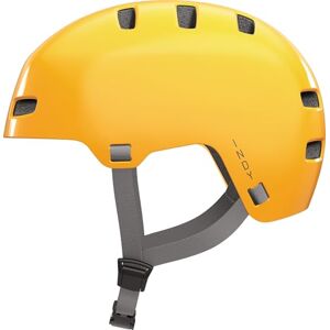 ABUS Casco para bicicleta INDY, casco para dirt, skate, slope y MTB, con amortiguación optimizada, para adolescentes y adultos, talla S, amarillo ABUS Casco para bicicleta INDY, casco para dirt, skate, slope y MTB, con amortiguación optimizada, para adolescentes y adultos, talla S, amarillo